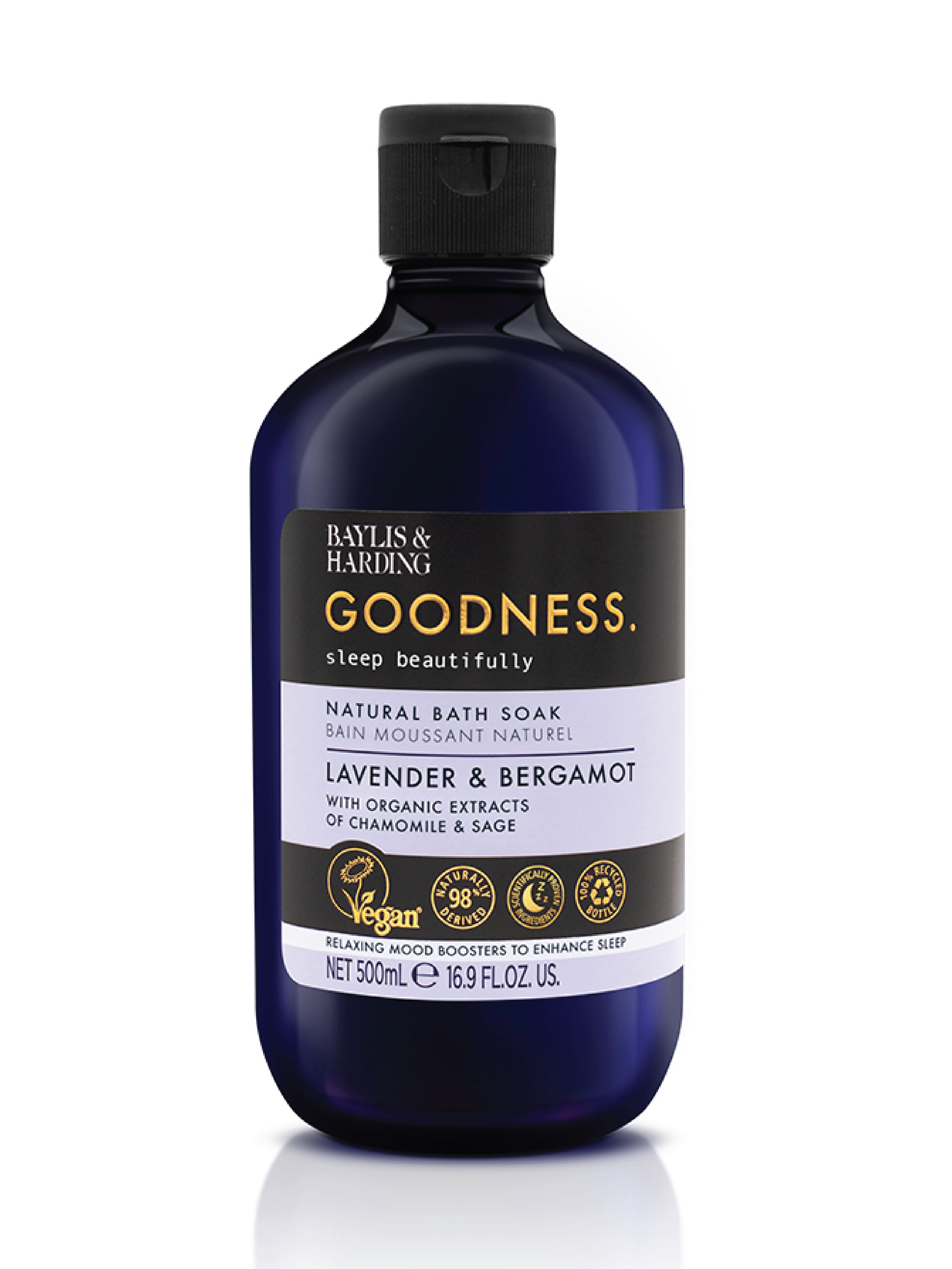 Baylis & Harding Goodness Sleep Lavender & Bergamot Bath Soak, 500 ml