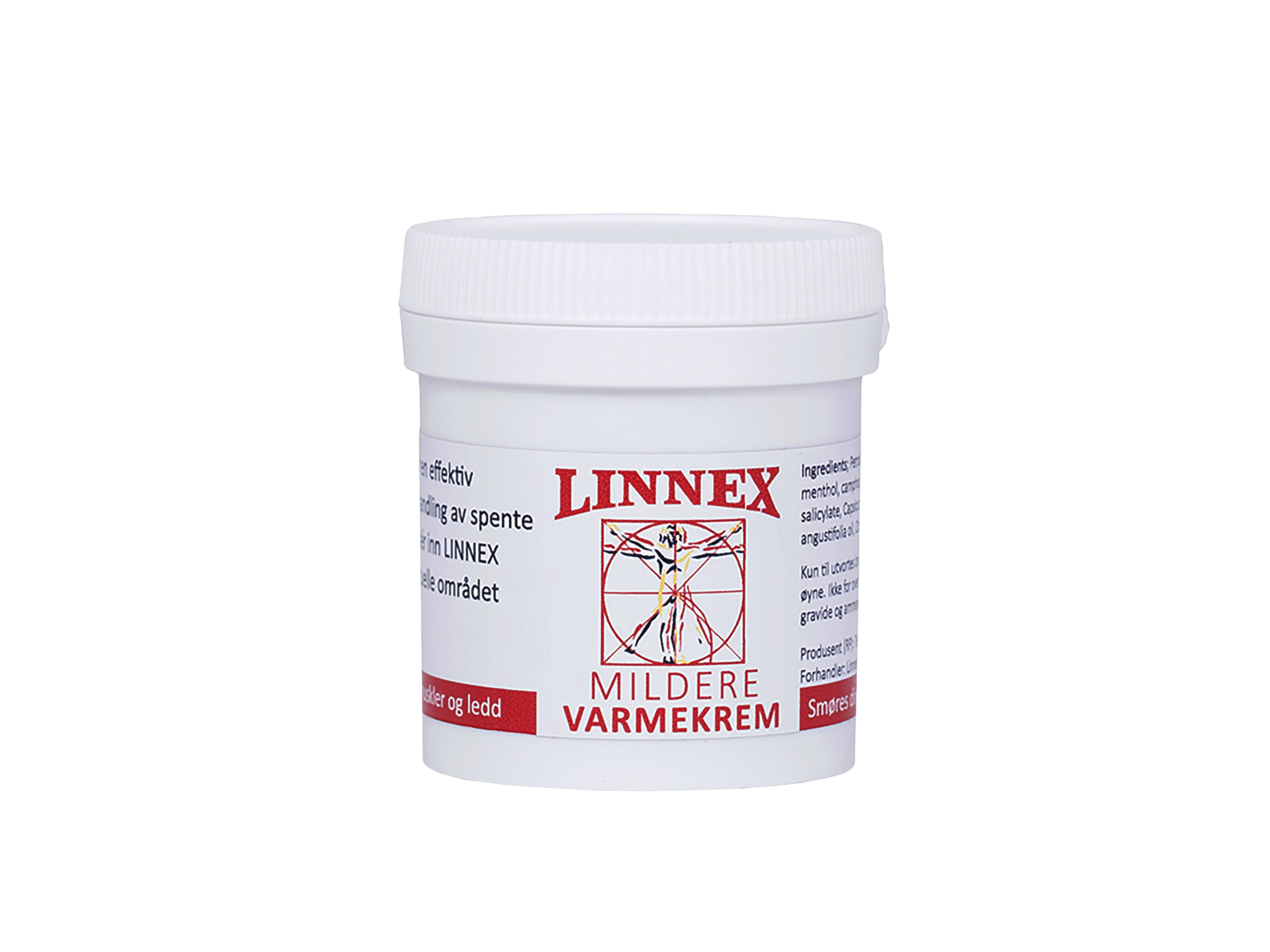 Linnex Mildere Varmekrem, 100 ml