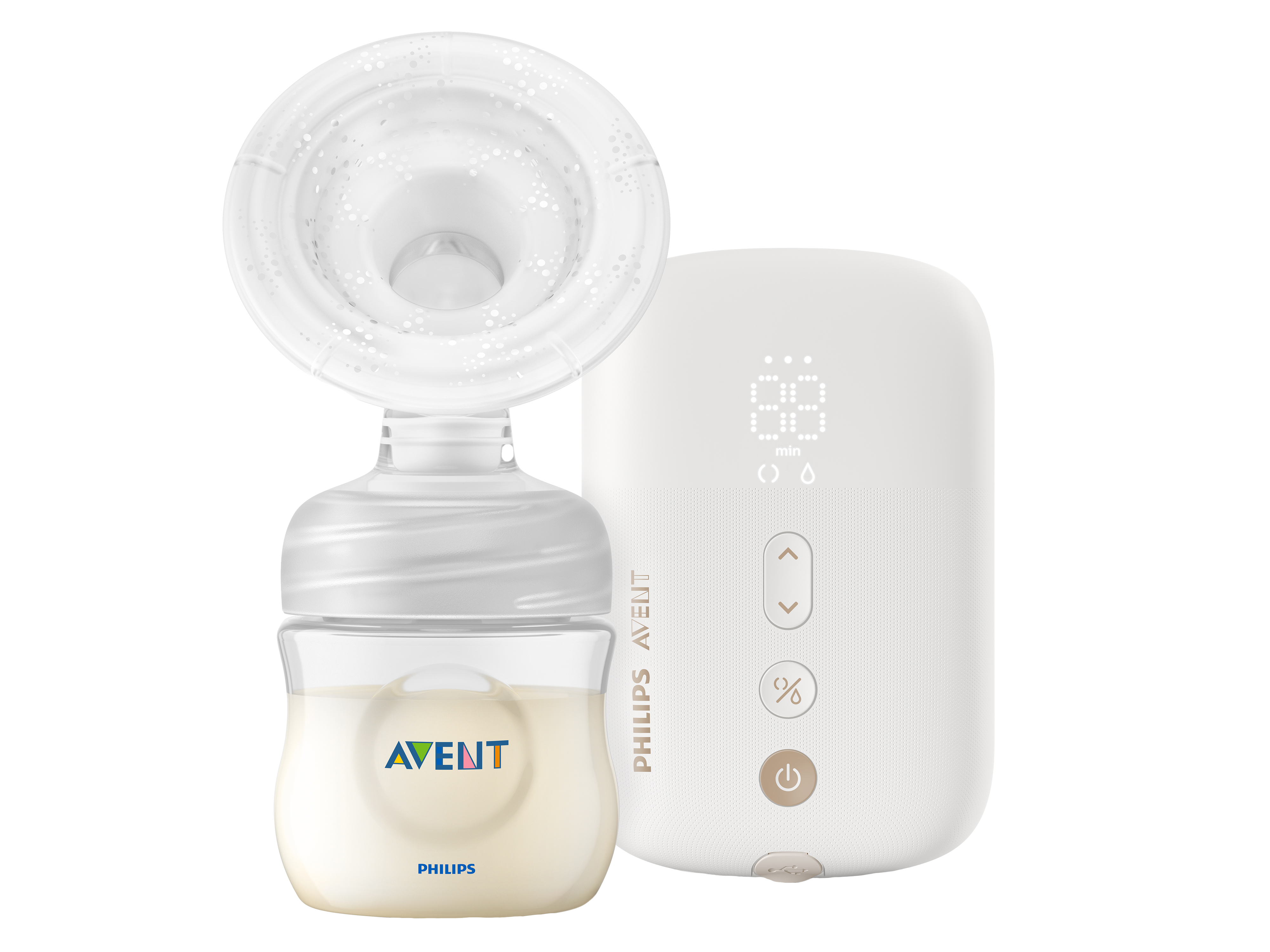 Philips Avent Elektrisk Brystpumpe m/oppladbart batteri, 1 stk