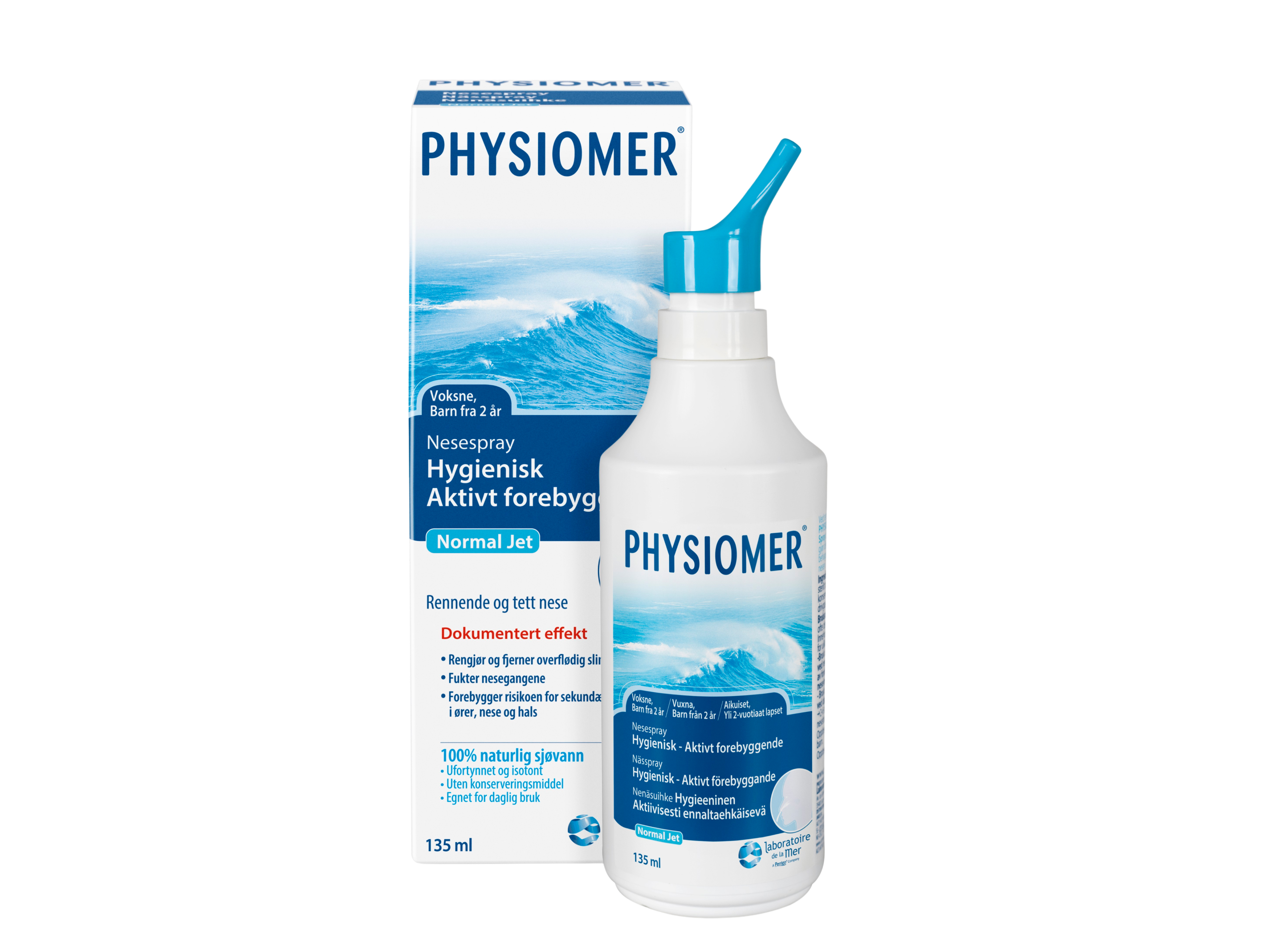 Physiomer Normal Jet Nesespray, 135 ml