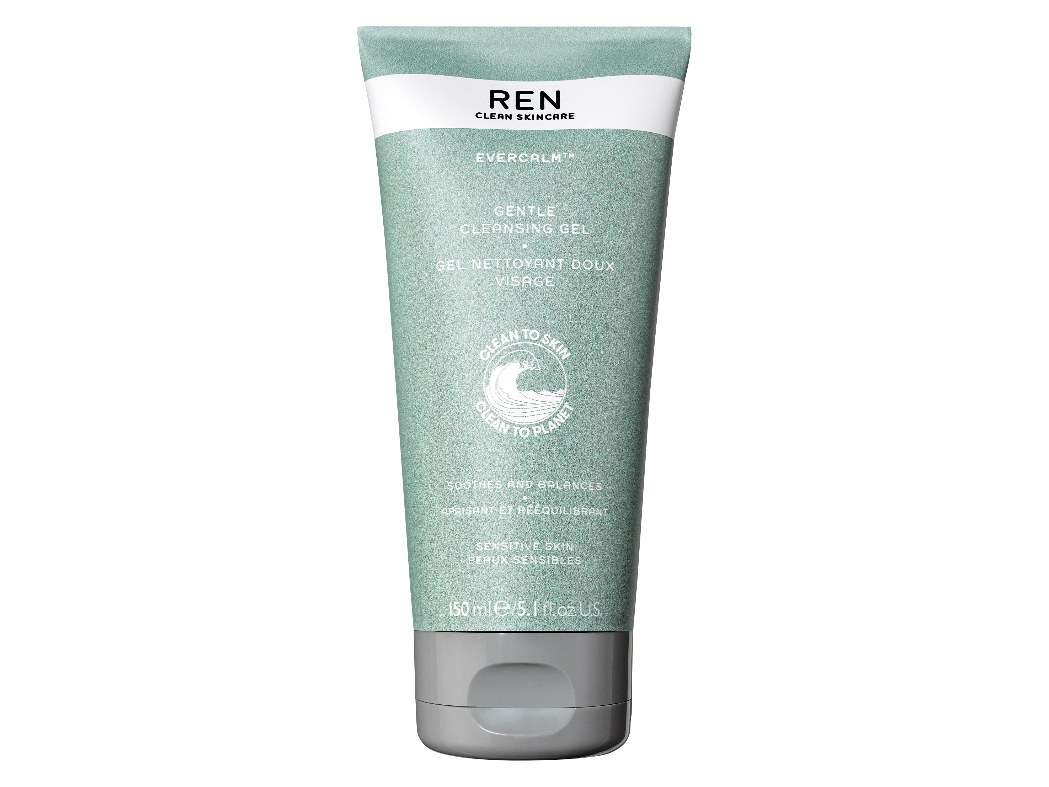 REN Evercalm Gentle Cleansing Gel, 150 ml