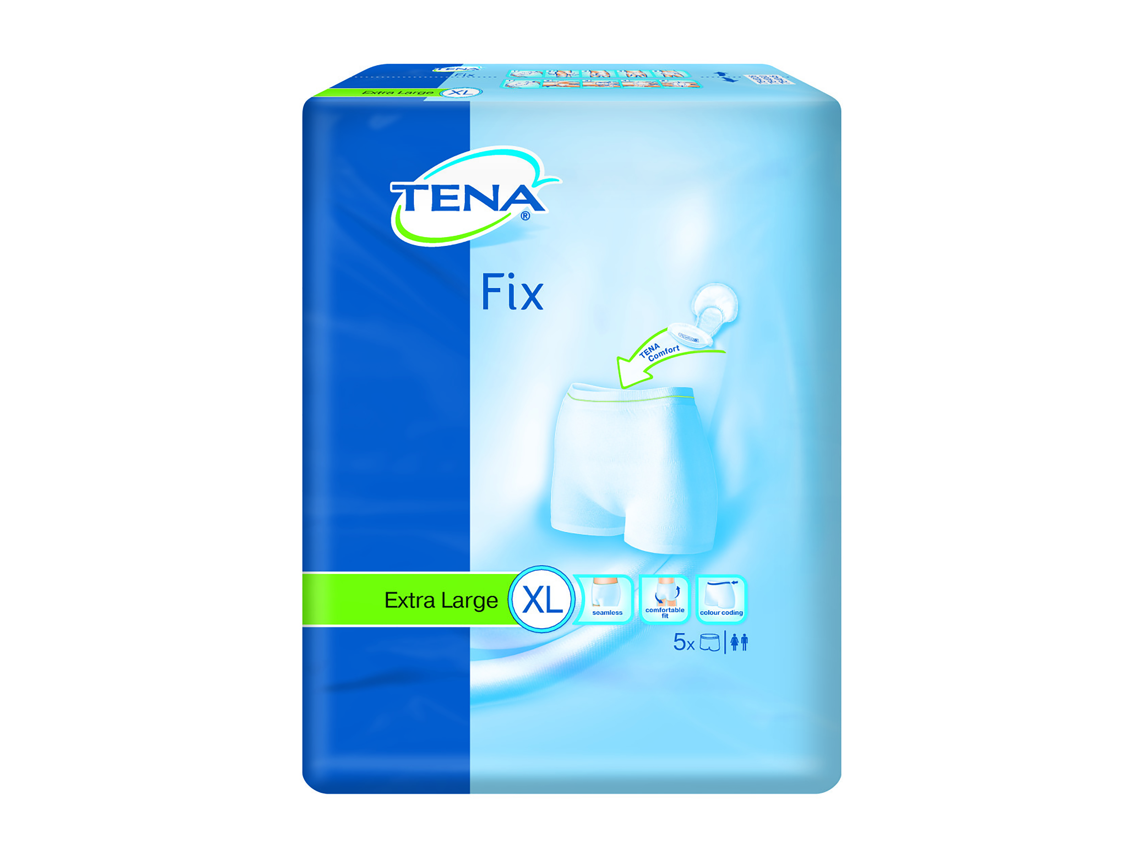 Tena Proskin Fix Nettingtruse, X-Large, 5 stk.