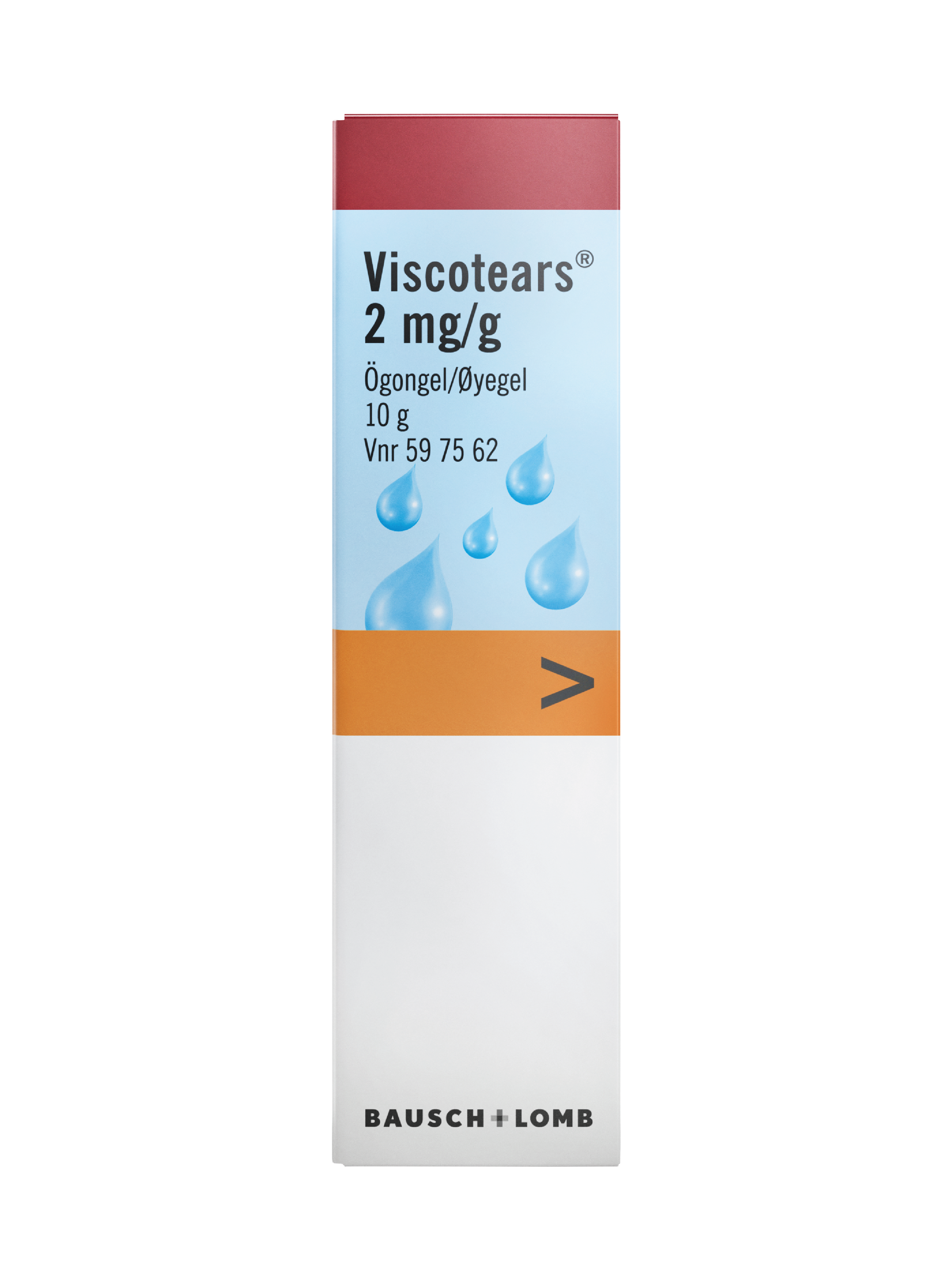 Viscotears Øyegel, 10 g.