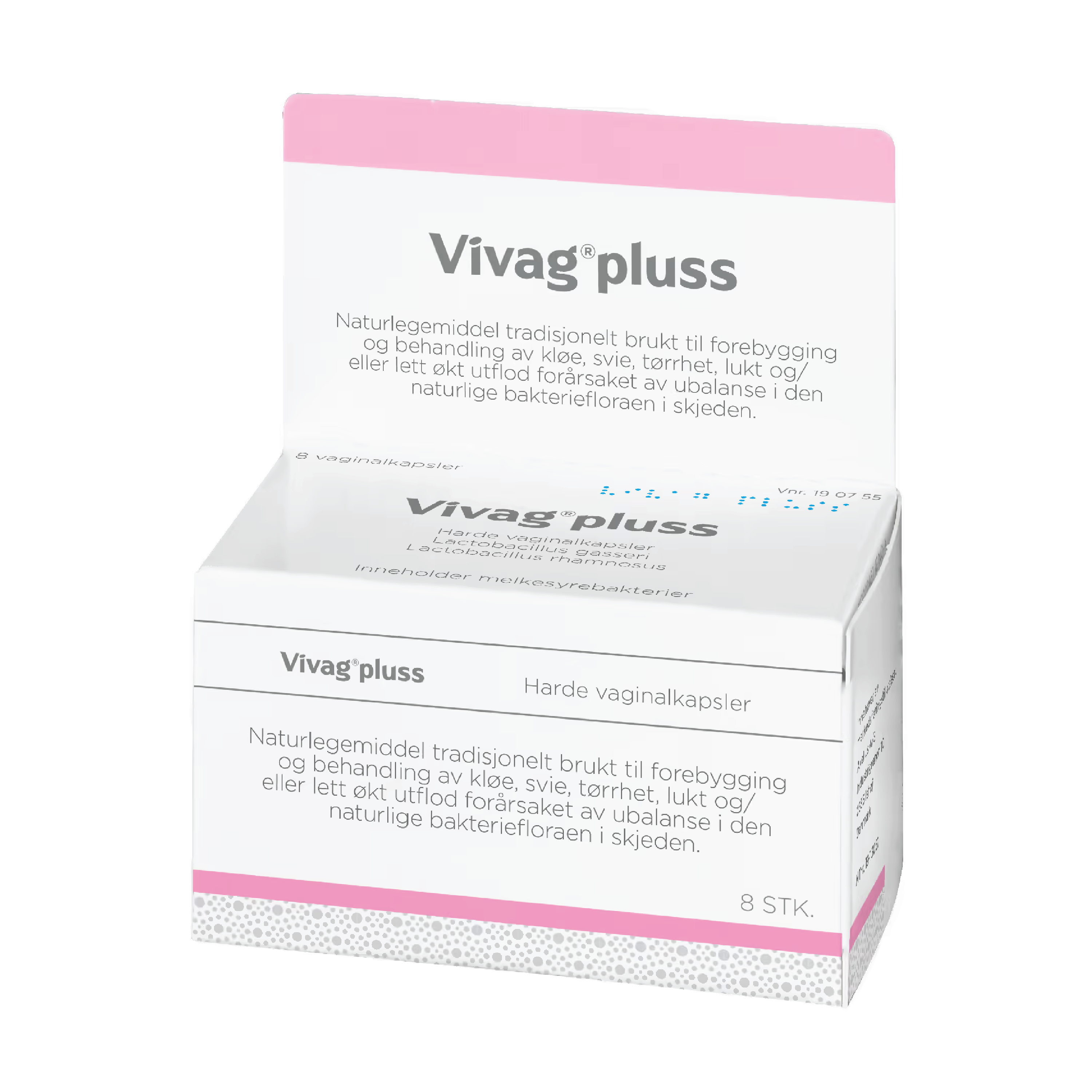 Vivag Pluss Vaginalkapsler, 8 stk.